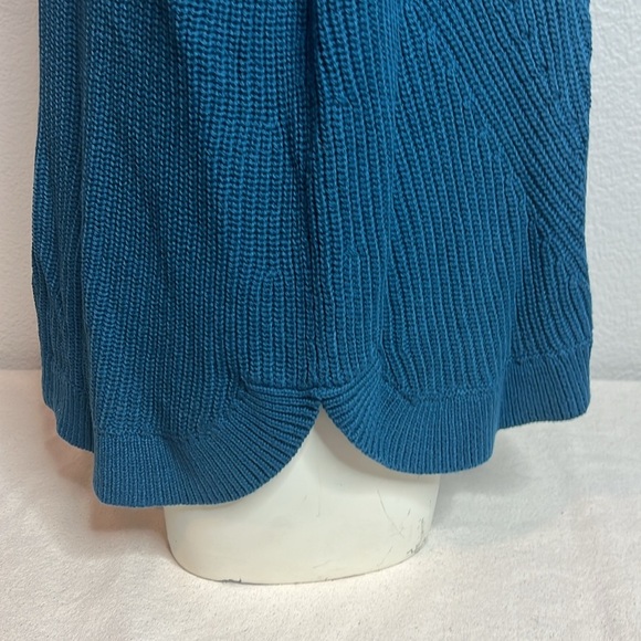 Lane Bryant Teal Ribbed Knit Sweater - Size 14/16 - Picture 5 of 6